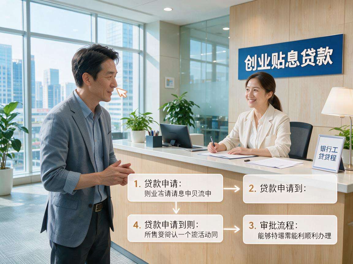创业贴息贷款办理流程你清楚具体怎么走吗