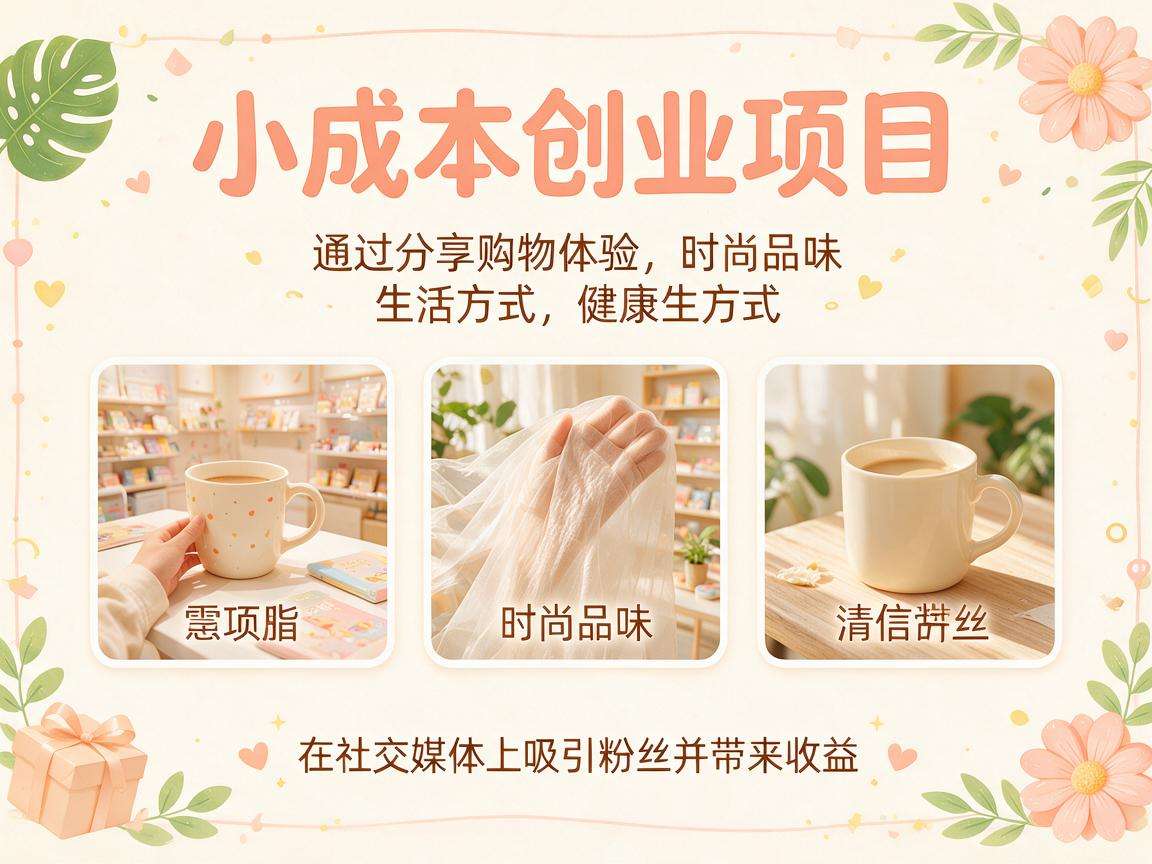 适合普通人的小成本创业项目都有哪些值得尝试的方向