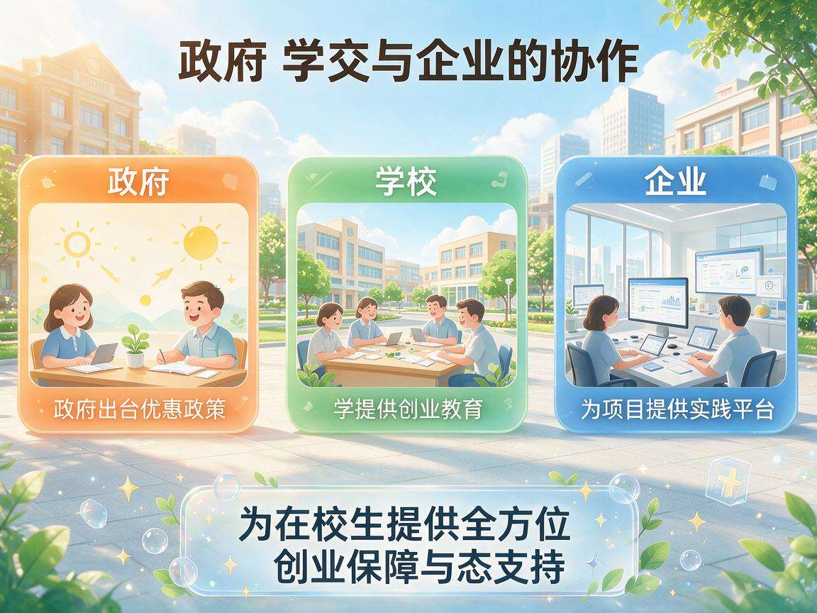 在校生创业权益该怎样通过多方协同得到全方位保障