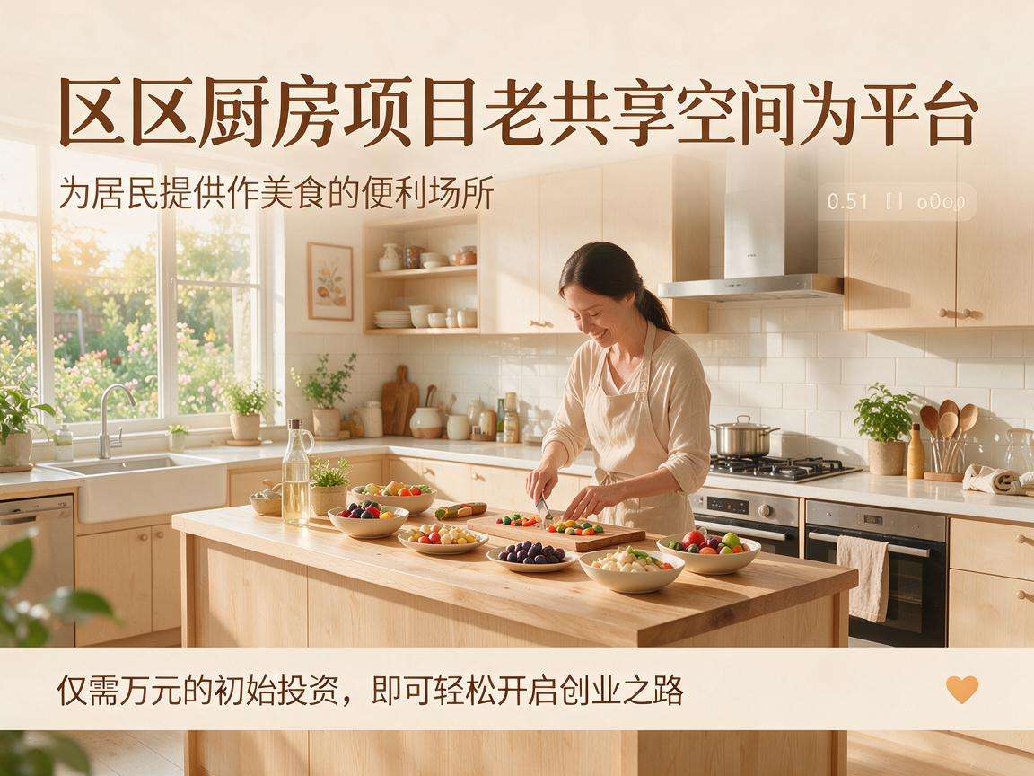 万元就能启动的社区创业项目真的适合普通人入手吗