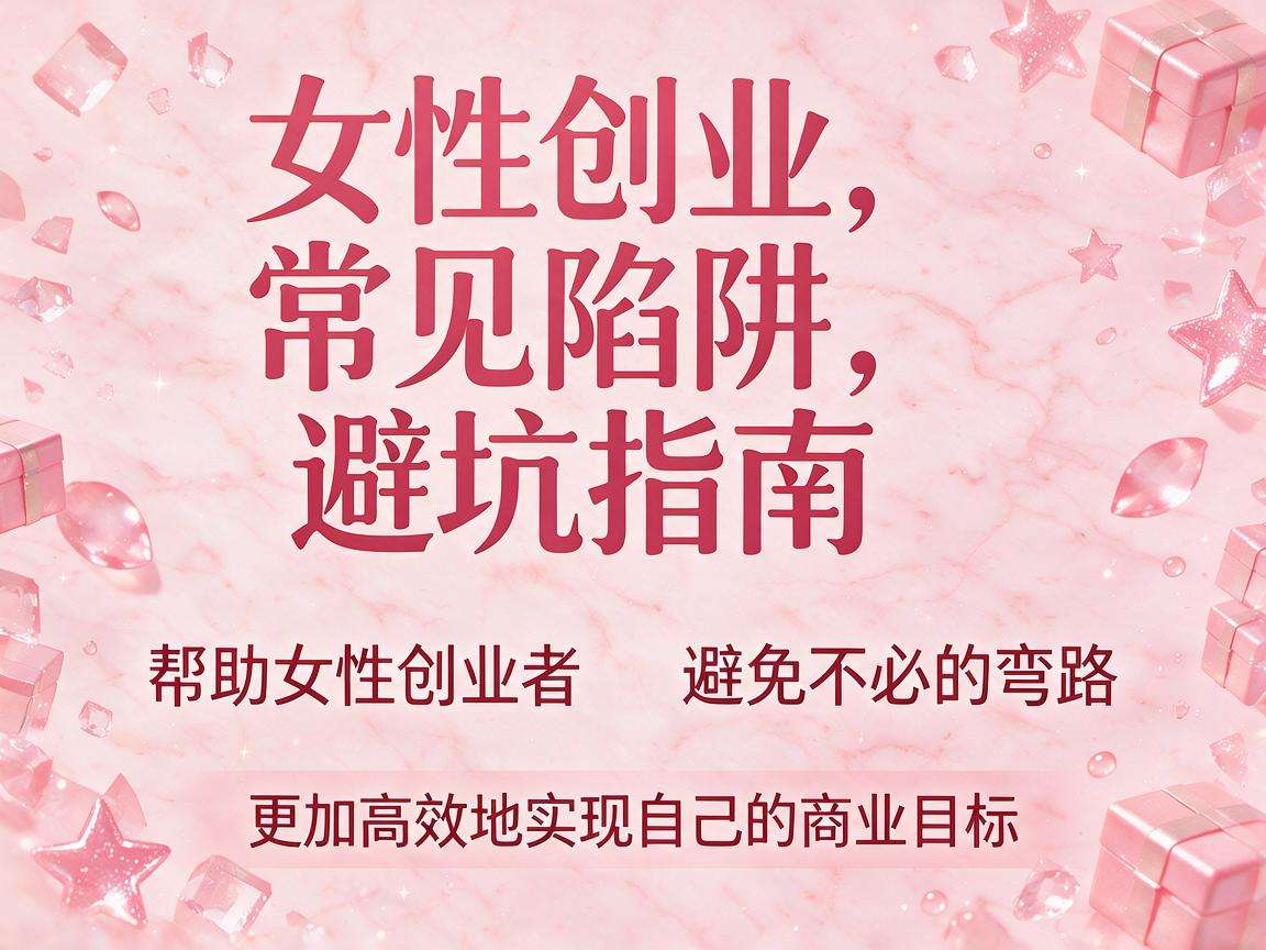 女性创业常见陷阱有哪些？这份避坑指南帮你少走弯路