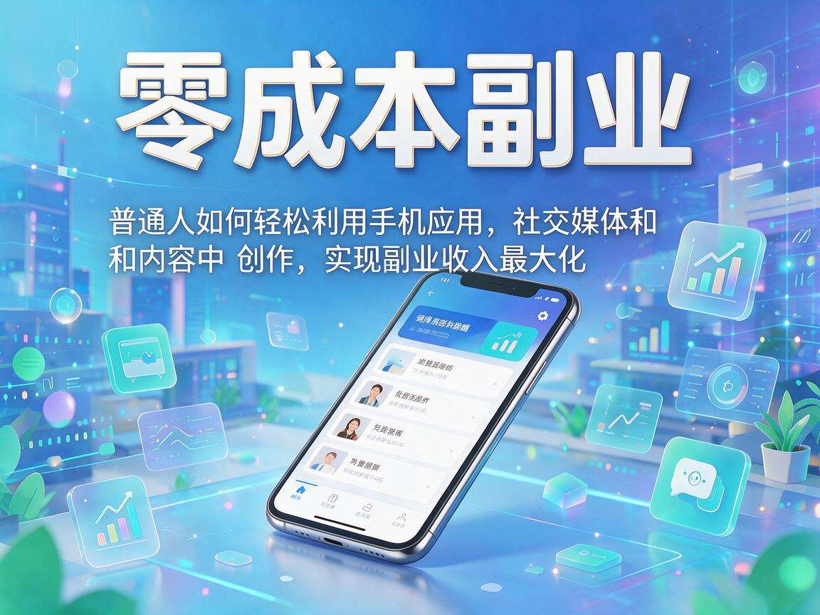 普通人想做零成本副业创业有哪些实用可落地的技巧