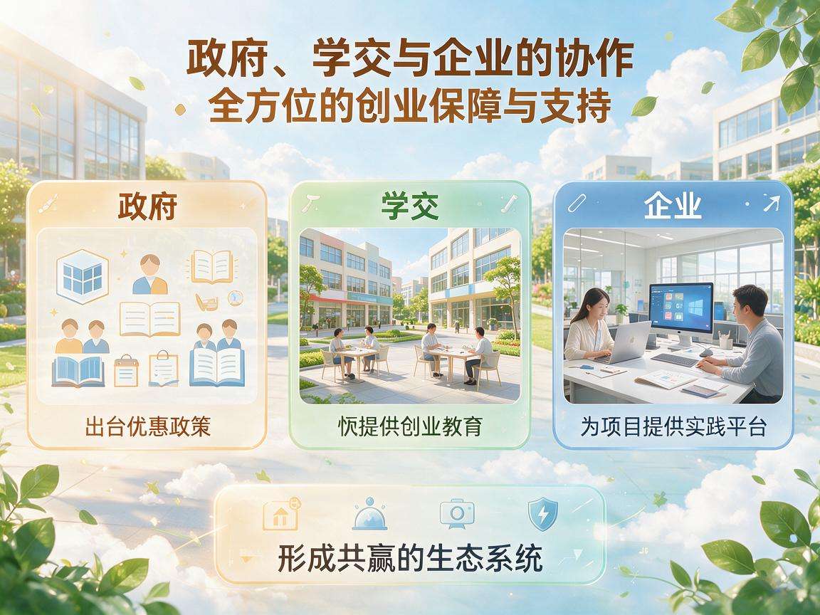在校生创业权益该怎样通过多方协同得到全方位保障
