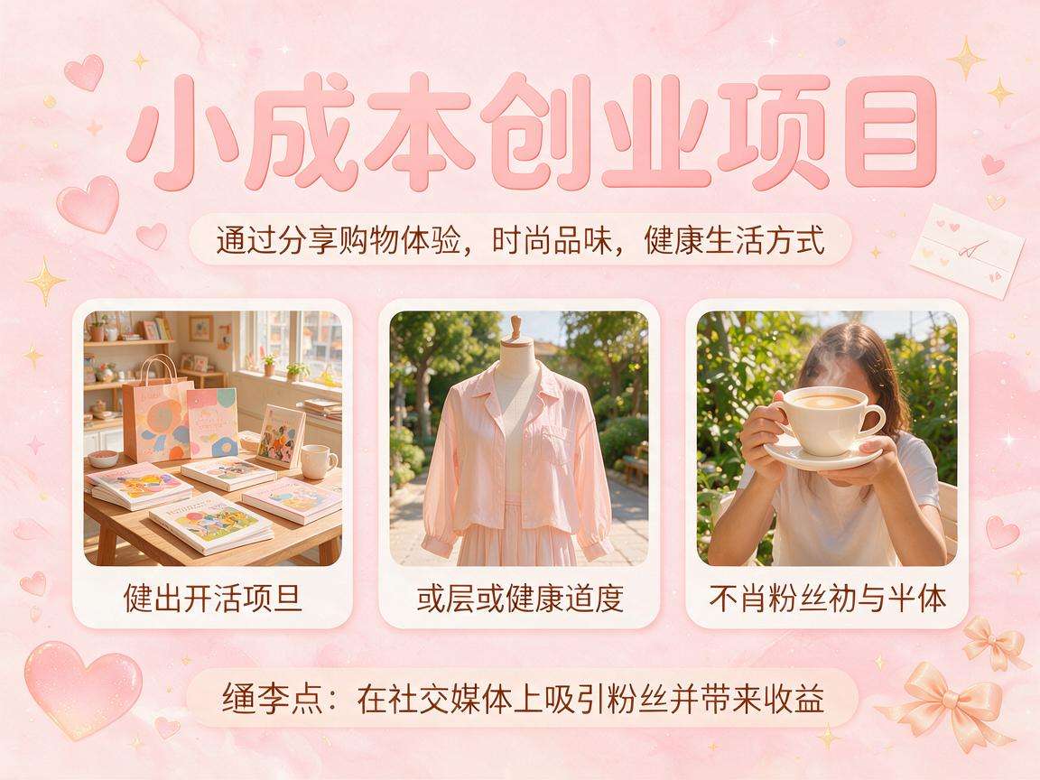 适合普通人的小成本创业项目都有哪些值得尝试的方向