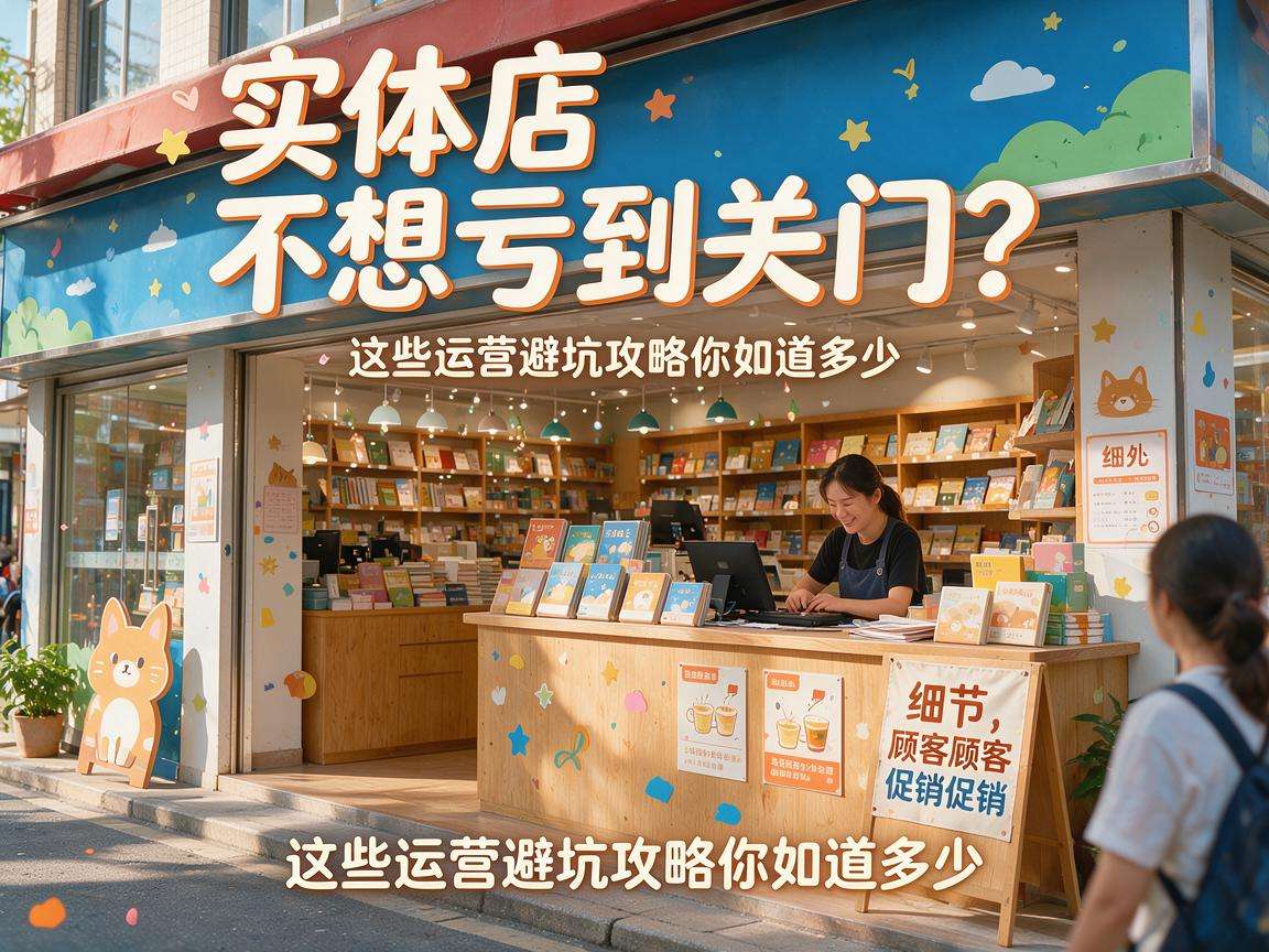 开实体店不想亏到关门？这些运营避坑攻略你知道多少