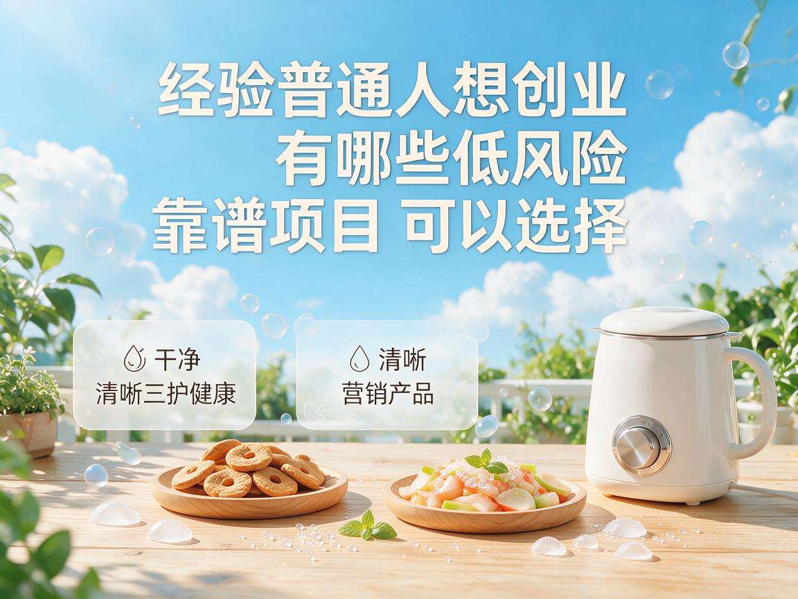 零经验普通人想创业有哪些低风险靠谱项目可以选择