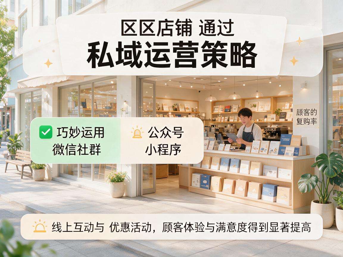 社区店铺怎么做私域运营才能快速提升到店复购率