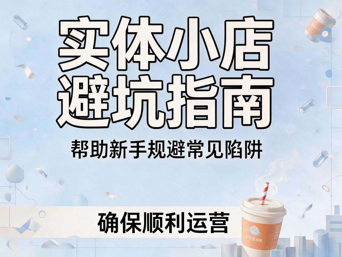开实体小店避坑指南有哪些新手必须知道的实操要点