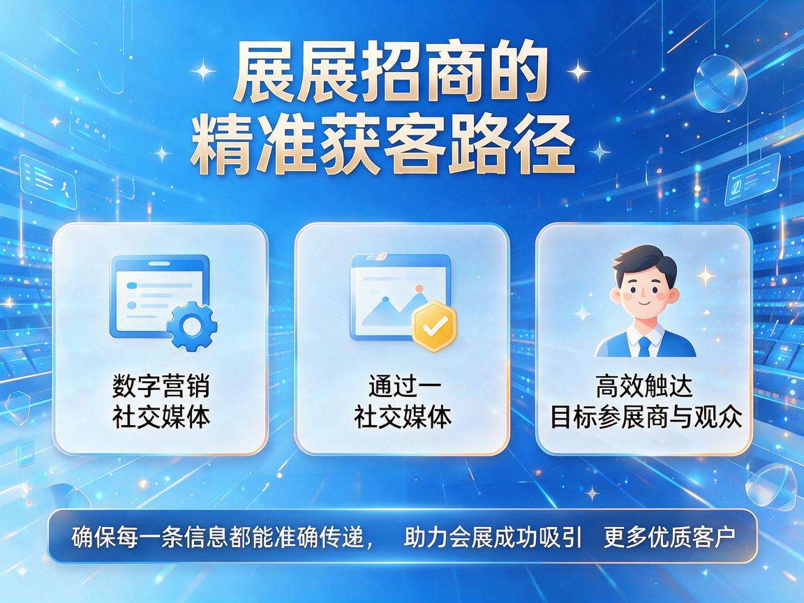 会展招商怎么才能找到高效且精准的获客路径