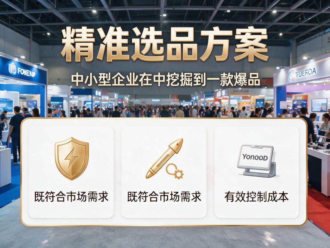 高性价比展会选品方案如何帮中小商家精准挖到爆品