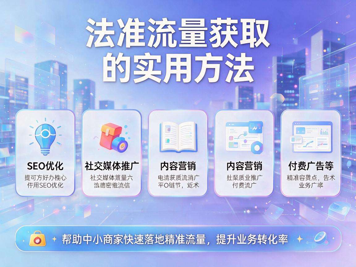 中小商家做精准流量获取有哪些可直接落地的实用方法
