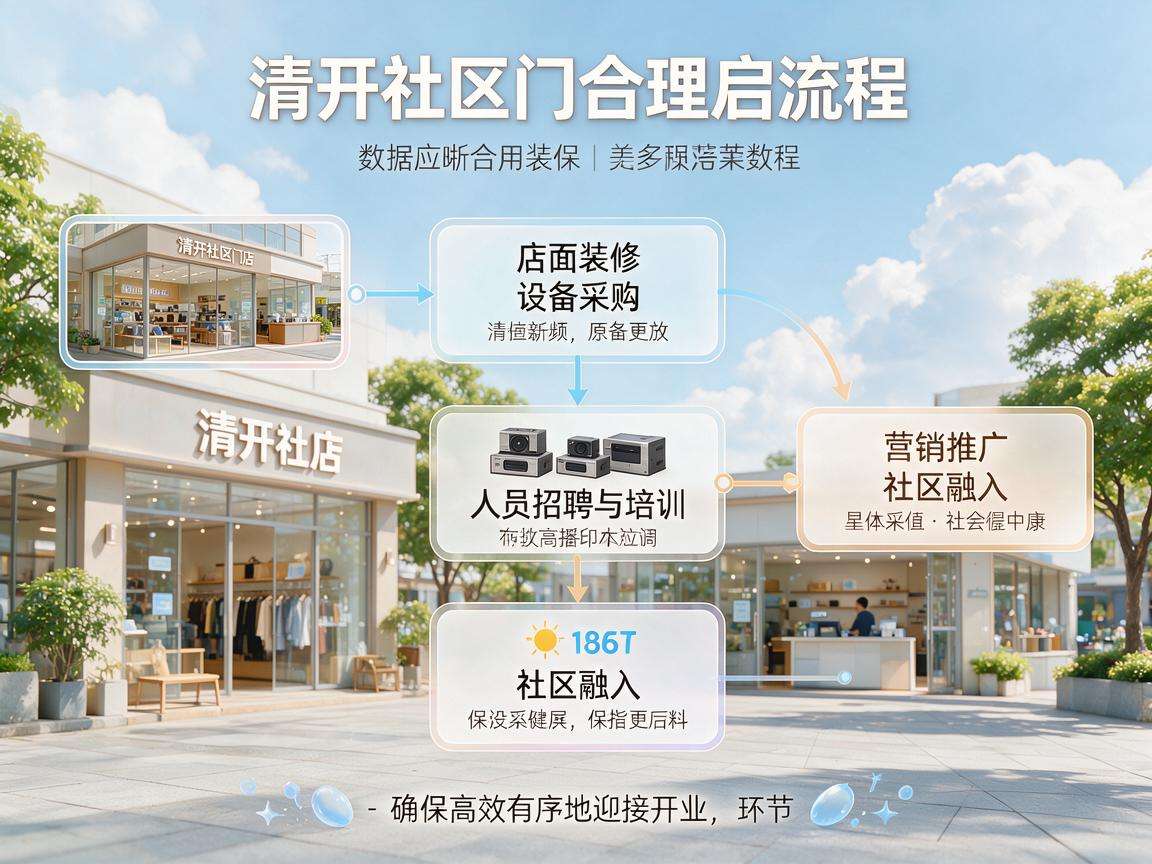 新开社区门店怎么规划清晰合理的启动流程