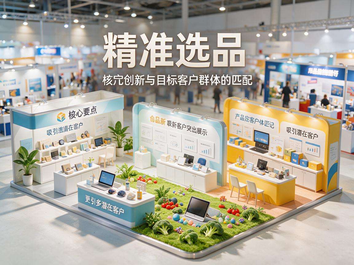 微型展会想精准获客选品要注意哪些核心要点