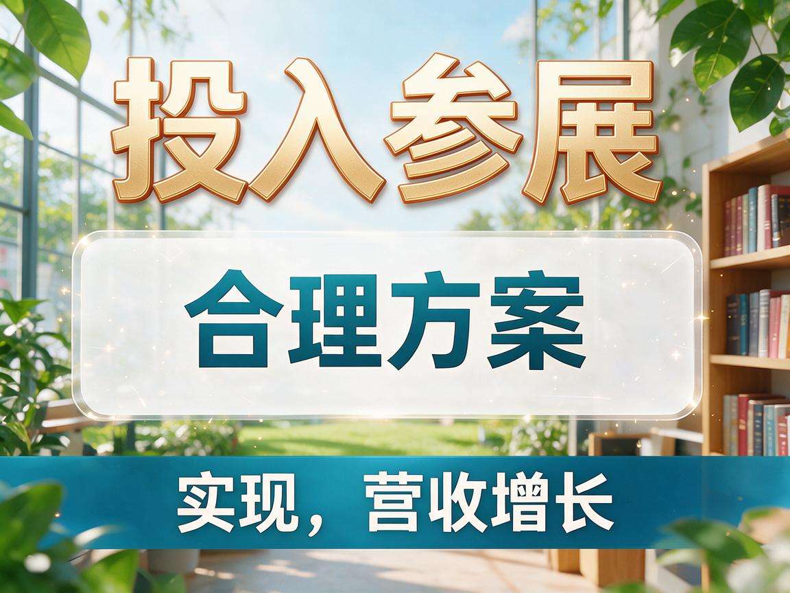 小投入参展怎么制定合理方案才能真正实现营收增长