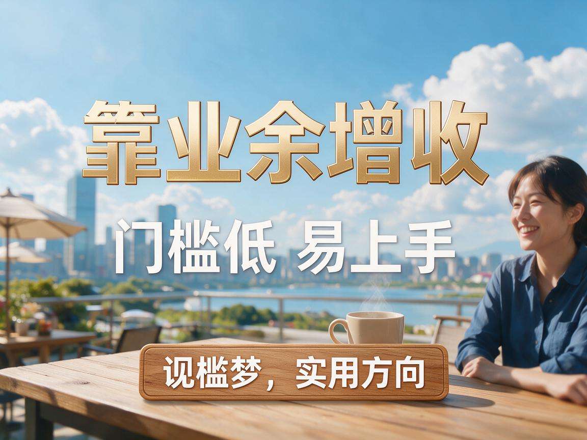 普通人想靠业余增收有哪些门槛低易上手的实用方向