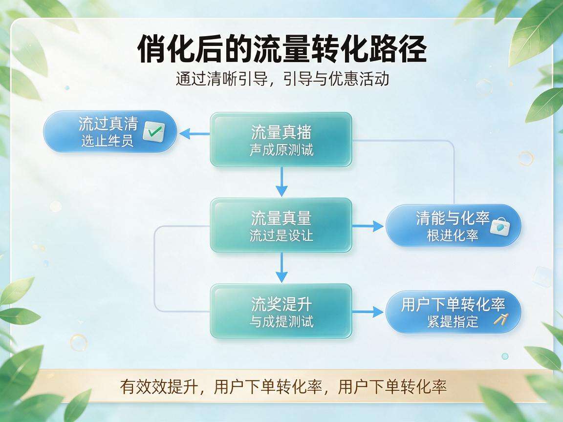 如何优化流量转化路径才能提升用户下单转化率