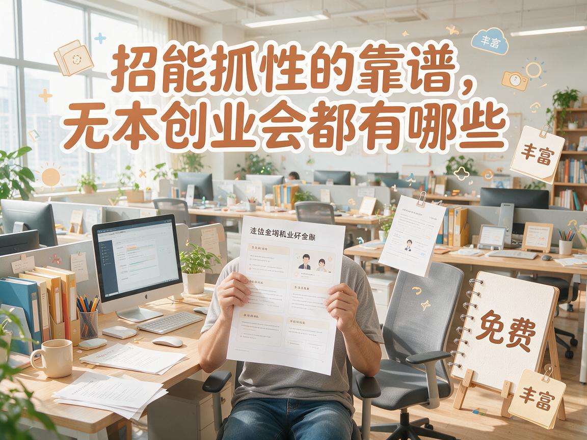 普通人能抓住的靠谱无本创业机会都有哪些