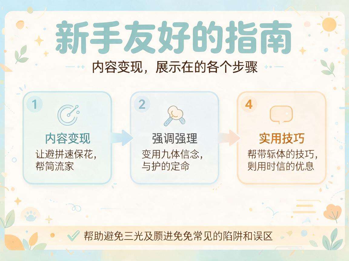 新手做内容变现该从哪入手,实用攻略能帮你避开哪些坑