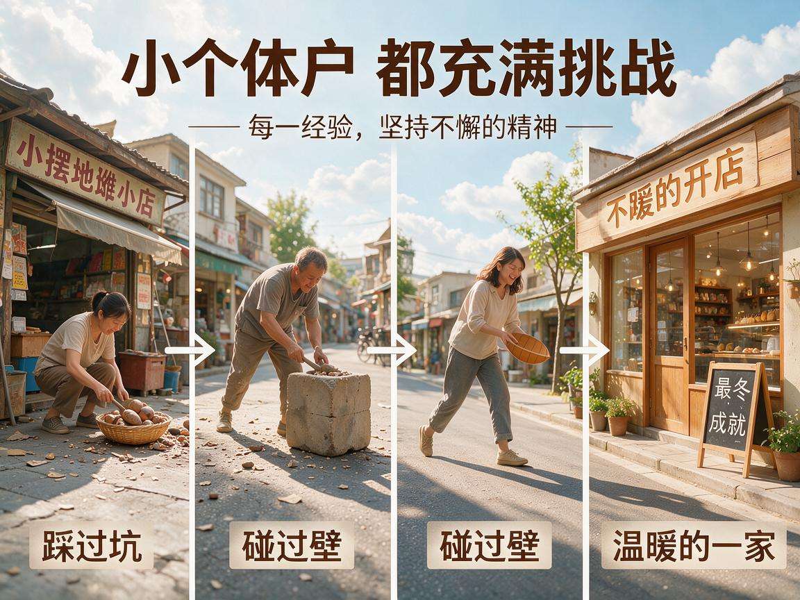 小个体户从摆摊到开店都踩过哪些不为人知的坑