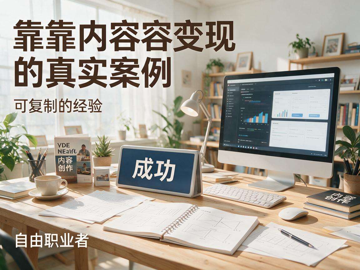 普通人靠内容变现的真实案例有哪些可复制的经验