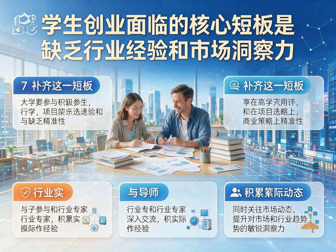 大学生创业普遍存在的核心短板该如何针对性补齐