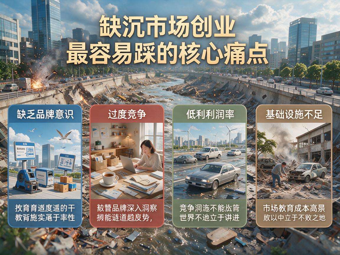 下沉市场创业最容易踩的核心痛点都有哪些