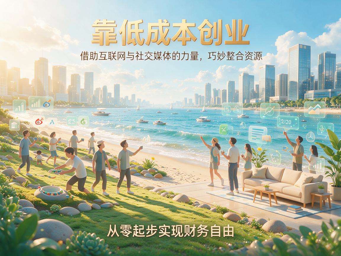 普通人没资源没本钱真的能靠低成本创业赚到钱吗