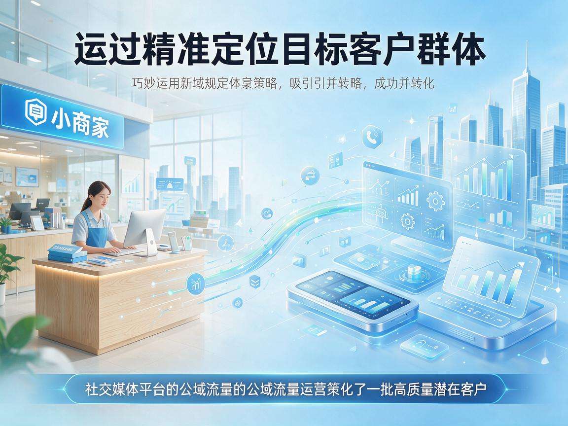 中小商家做公域流量运营怎么才能快速拿到精准客户