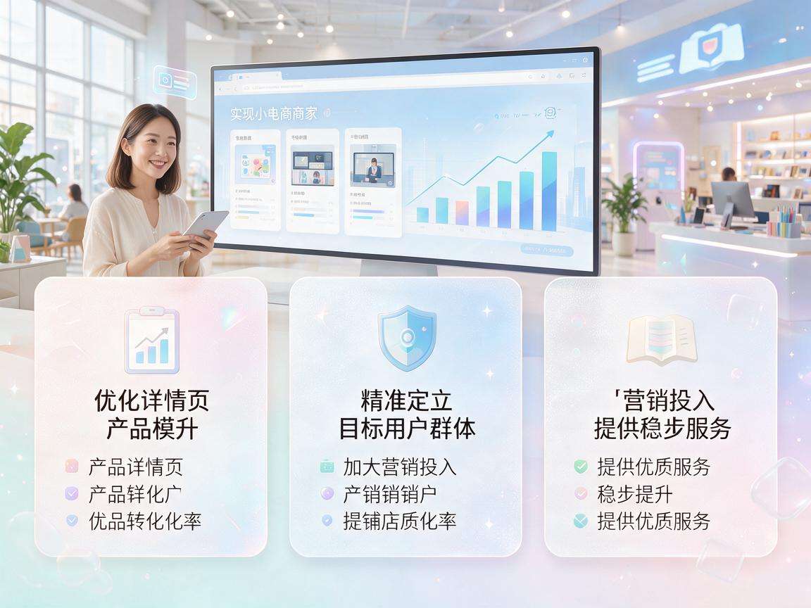 中小电商商家如何做能快速实现店铺转化率稳步提升