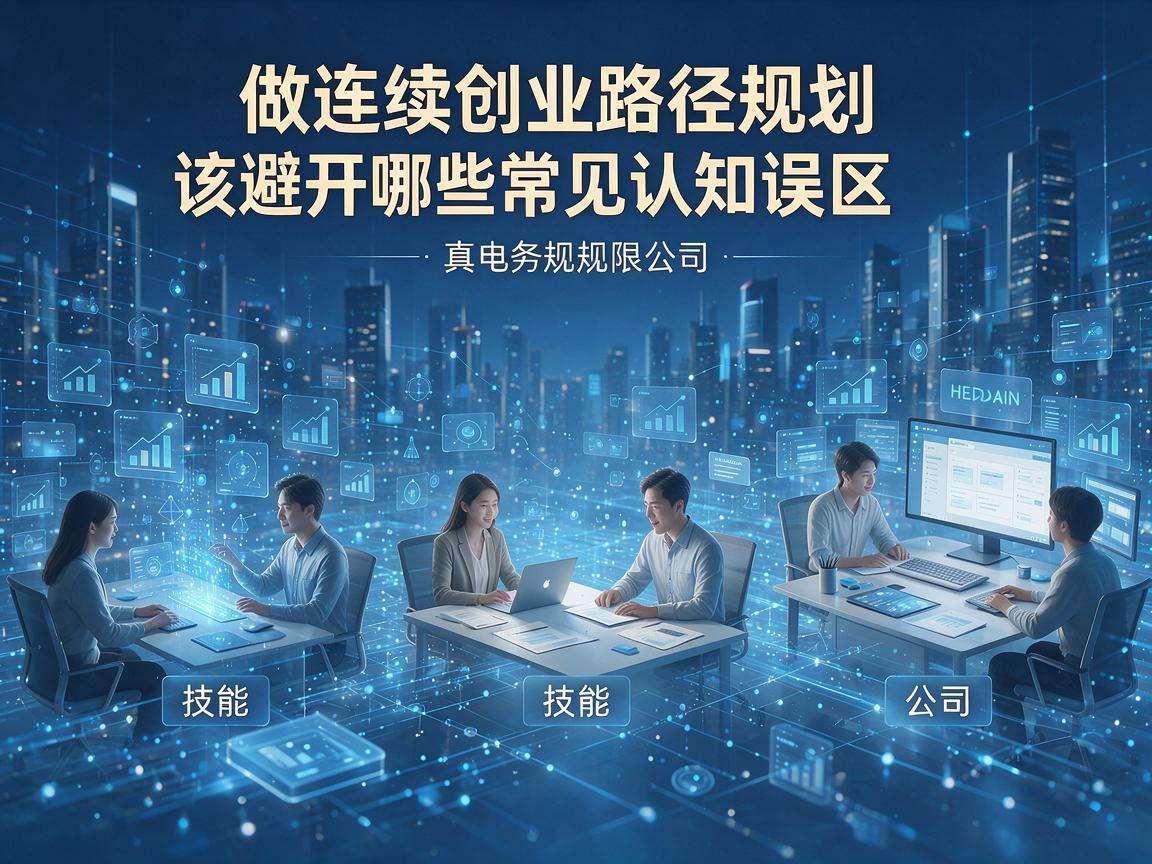 普通人做连续创业路径规划该避开哪些常见认知误区