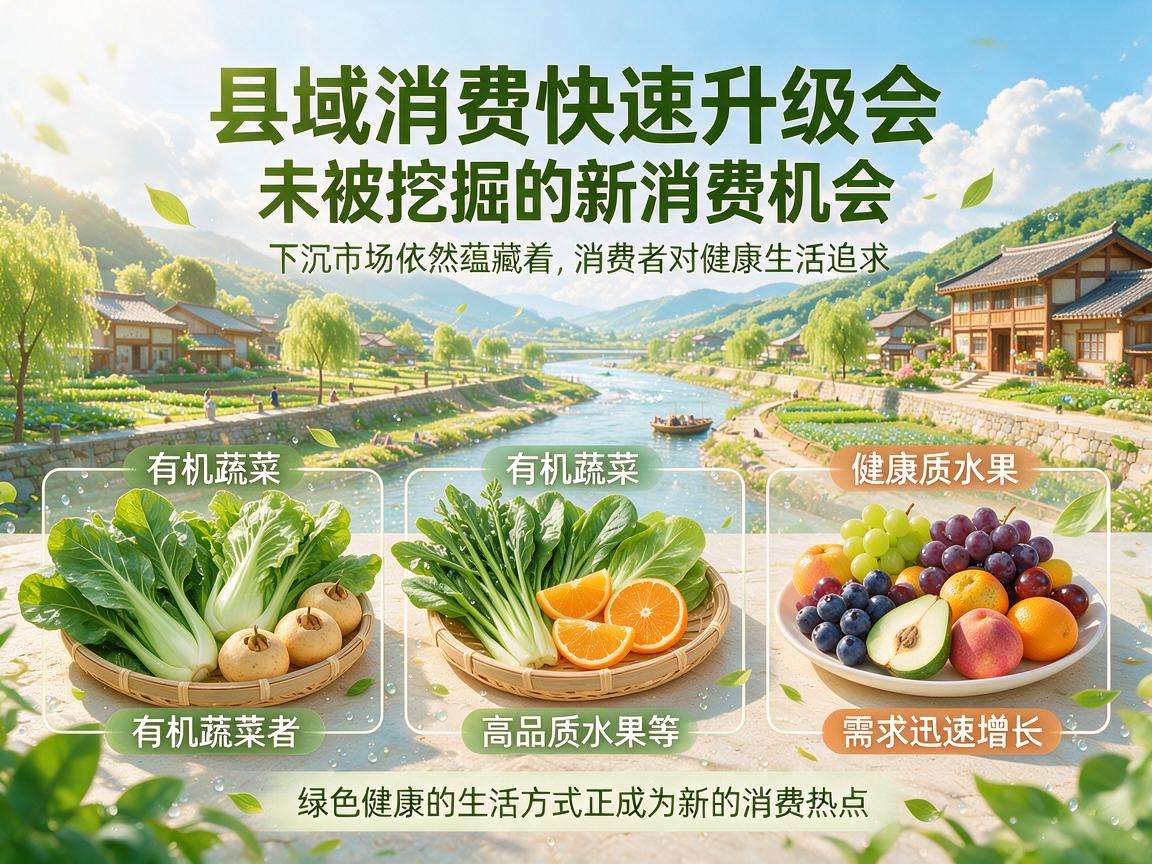 县域消费快速升级当下下沉市场还有哪些未被挖掘的新消费机会