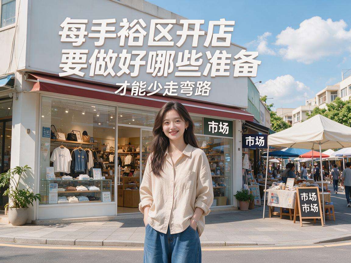 新手在社区开店要做好哪些准备才能少走弯路