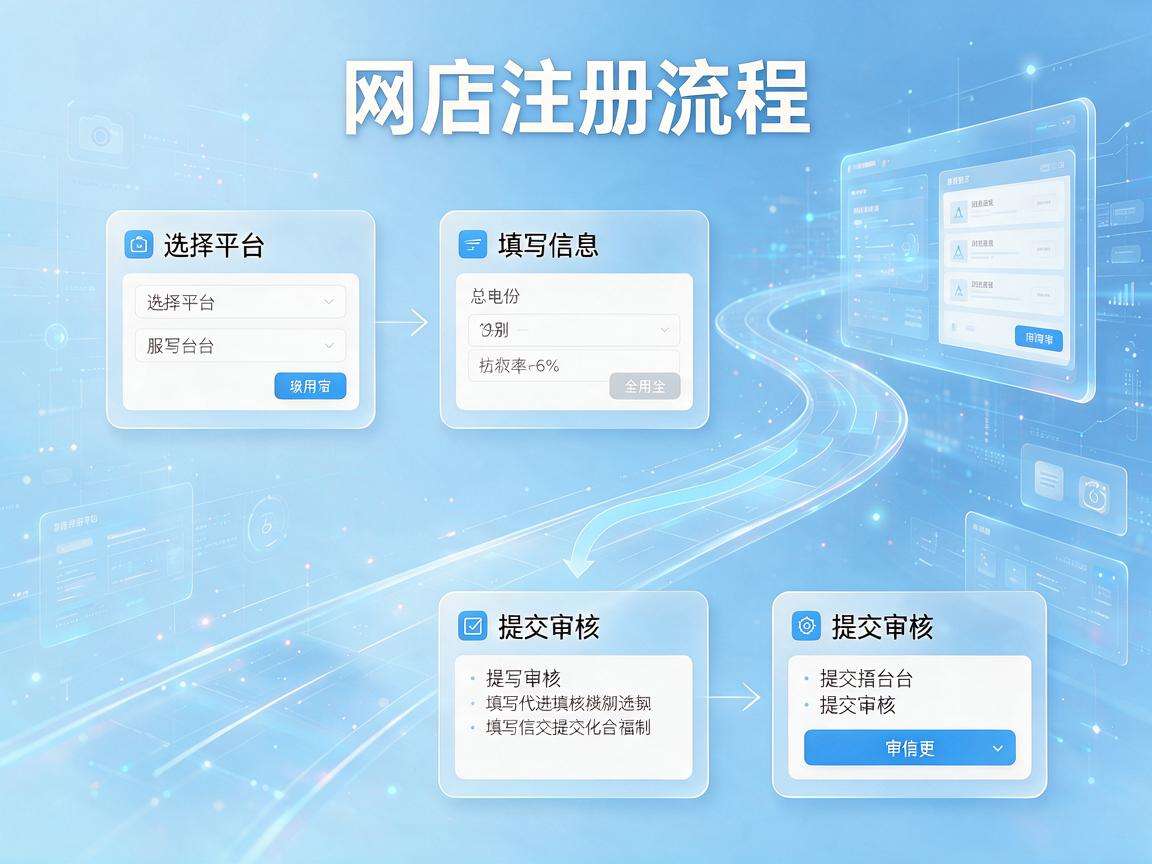 个人网店注册流程具体步骤都有哪些