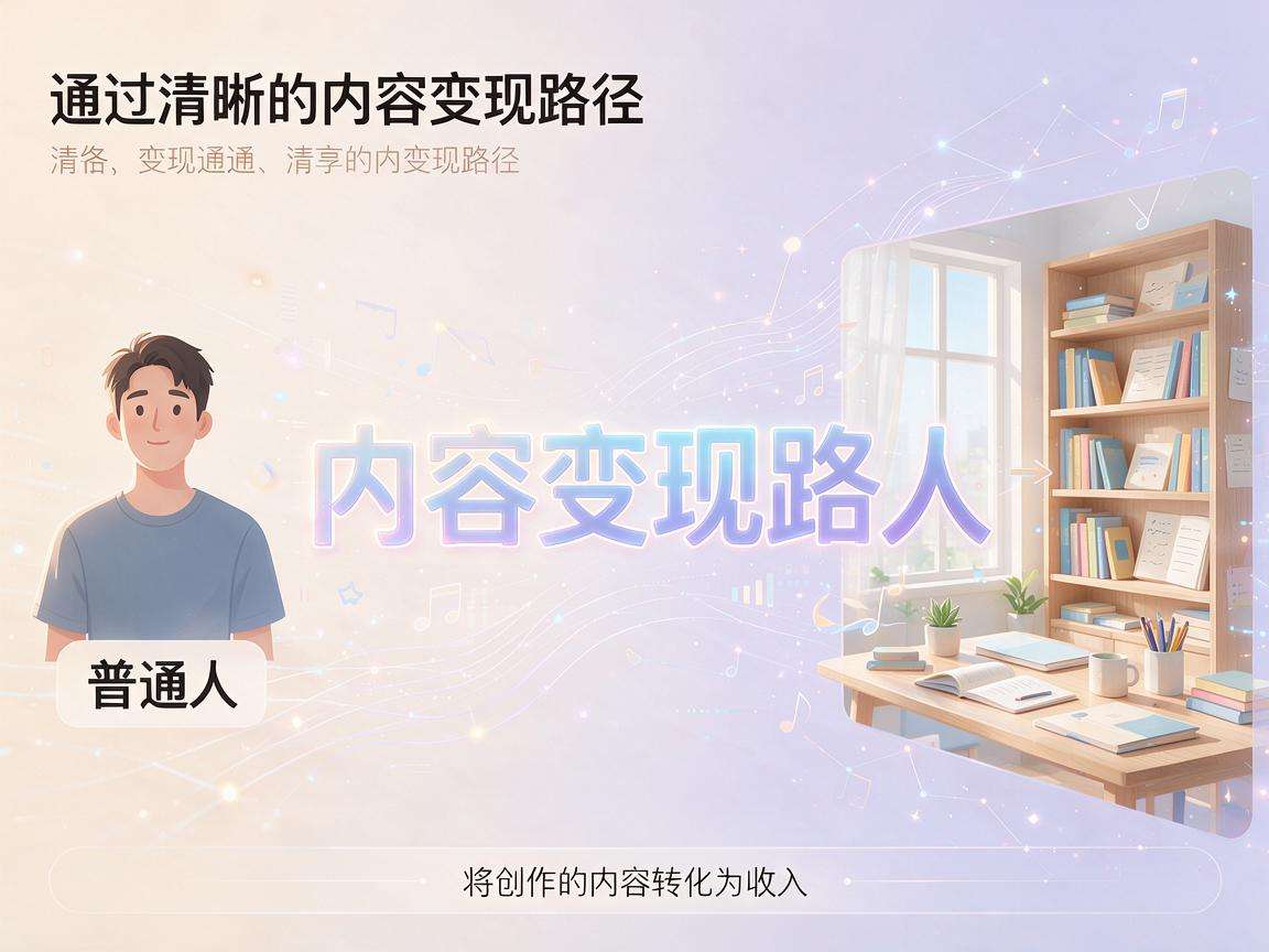 普通人想靠内容赚钱该如何梳理清晰的内容变现路径