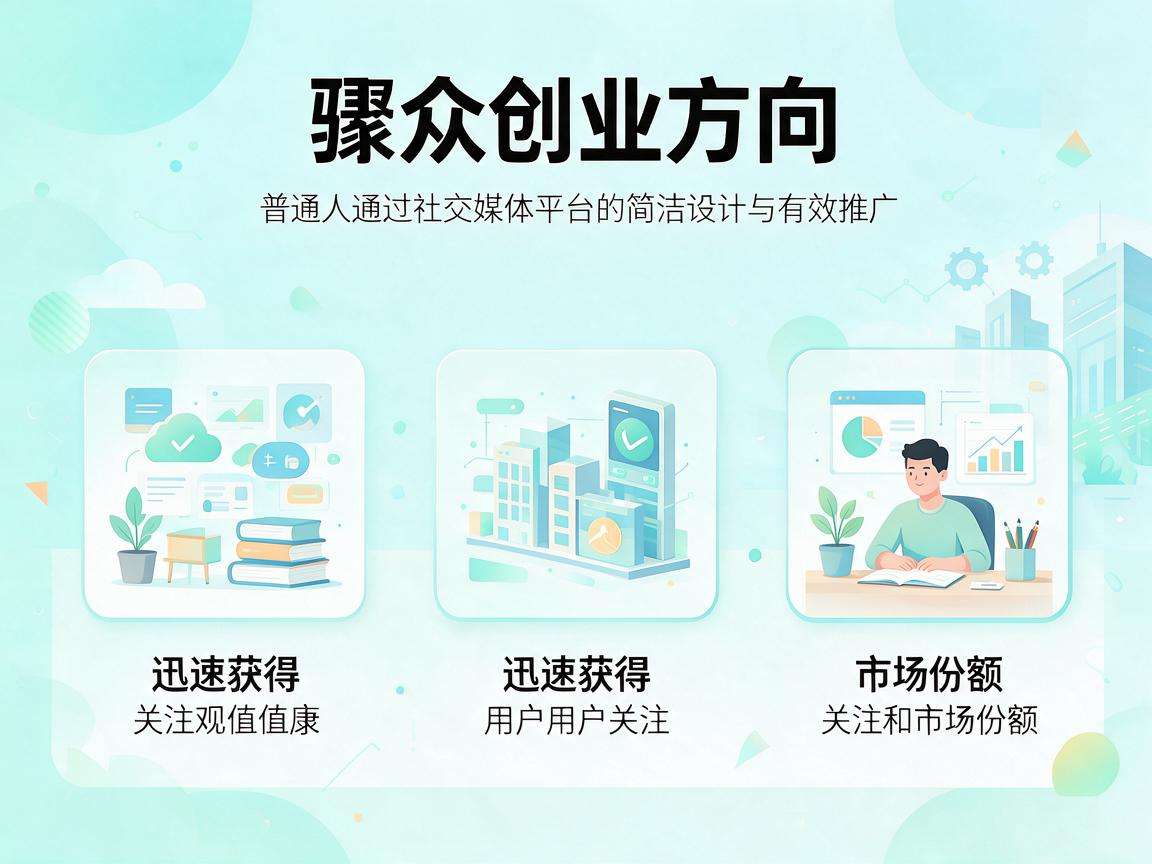 普通人能快速落地的小众创业方向都有哪些