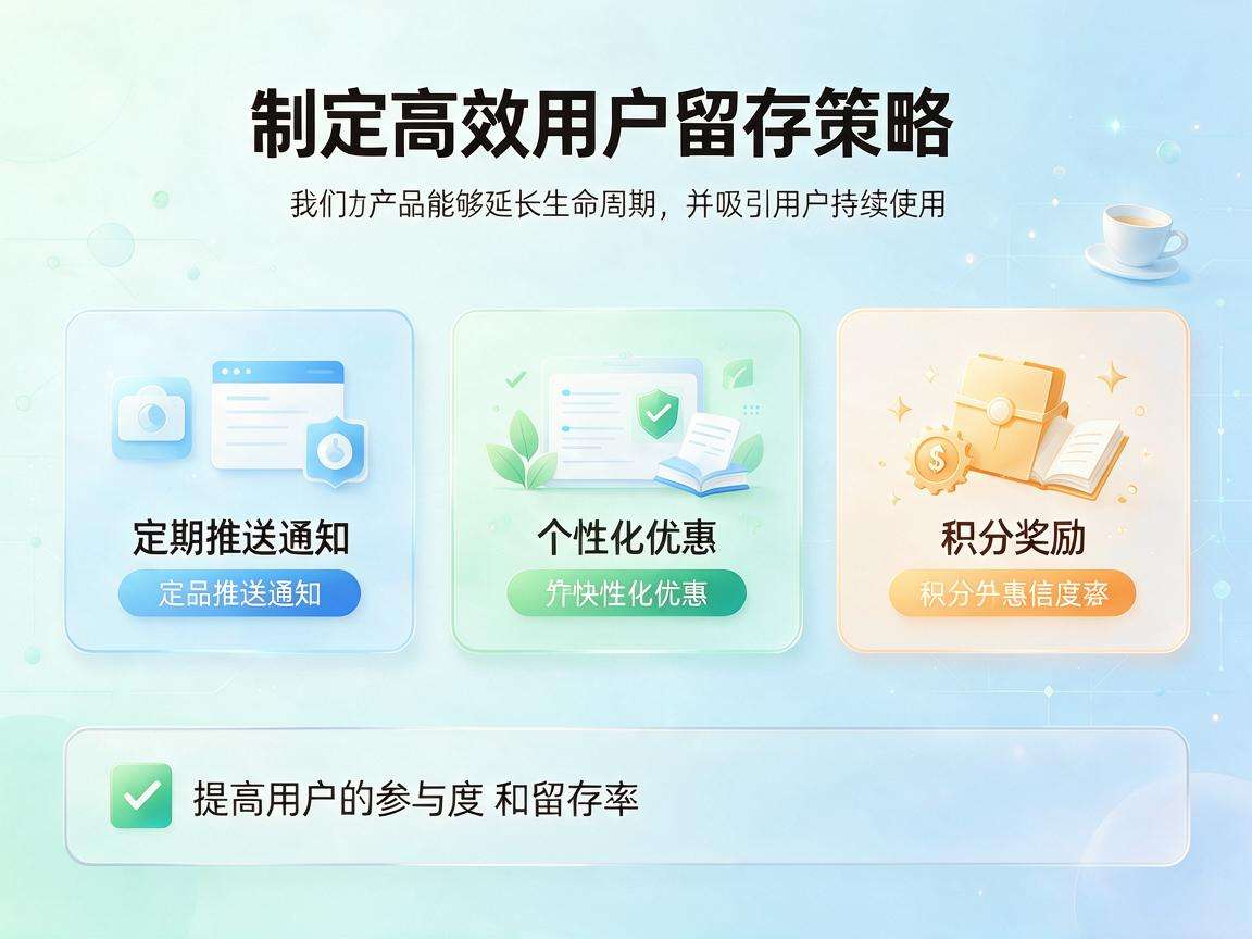 怎么制定高效用户留存策略才能真正拉长产品生命周期