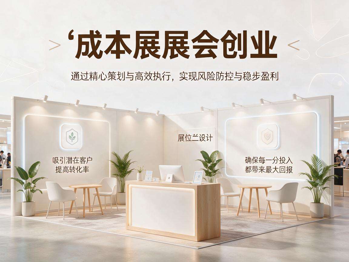 小成本展会创业该怎么做好风险防控实现稳步盈利