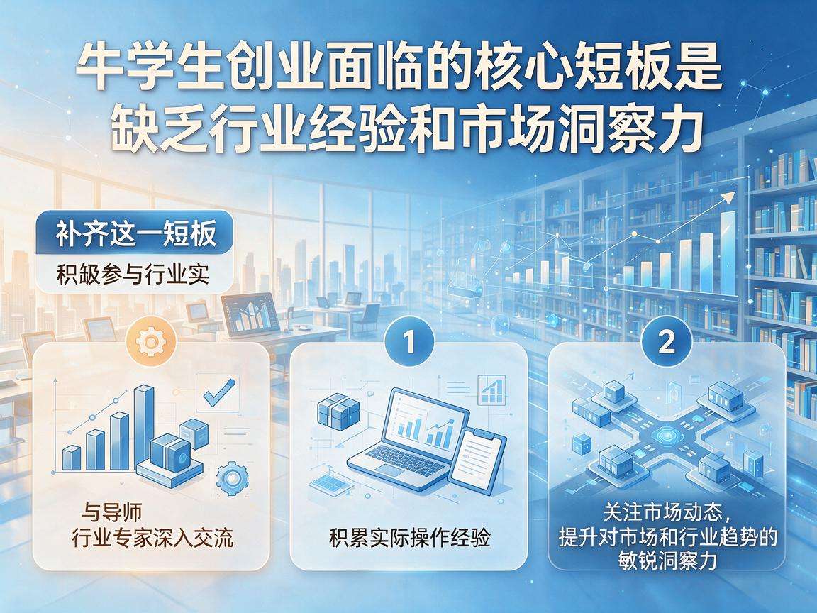 大学生创业普遍存在的核心短板该如何针对性补齐