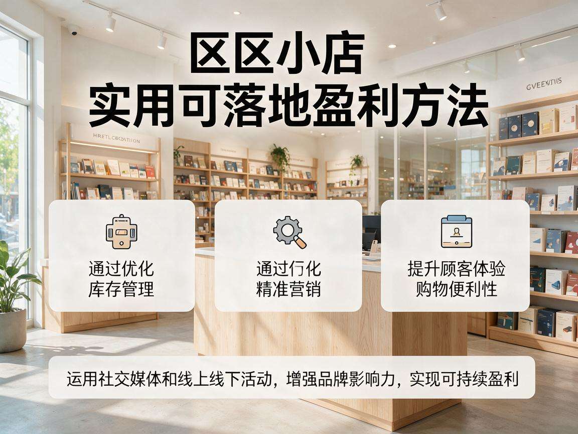 社区小店有哪些实用可落地的盈利方法？