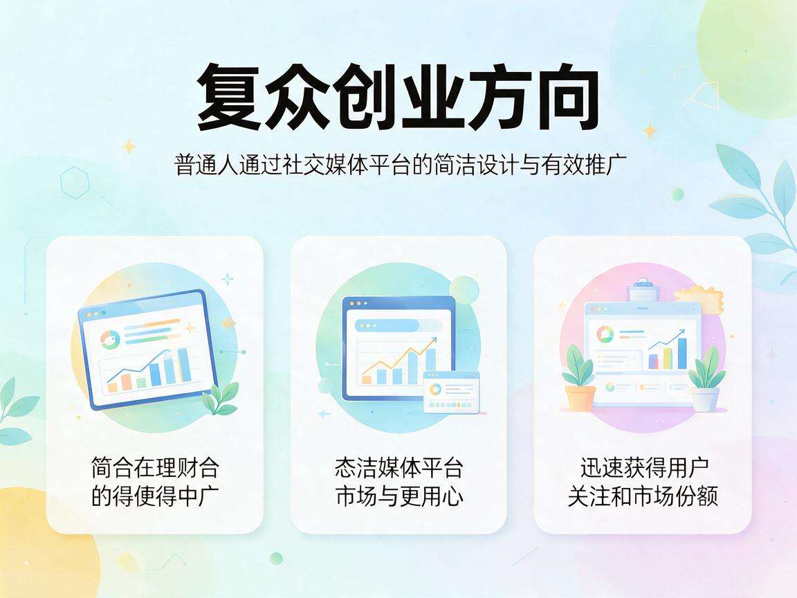 普通人能快速落地的小众创业方向都有哪些