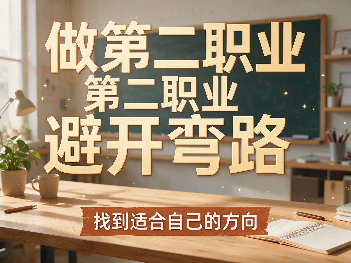 普通人想做第二职业开拓怎么避开弯路找到适合自己的方向