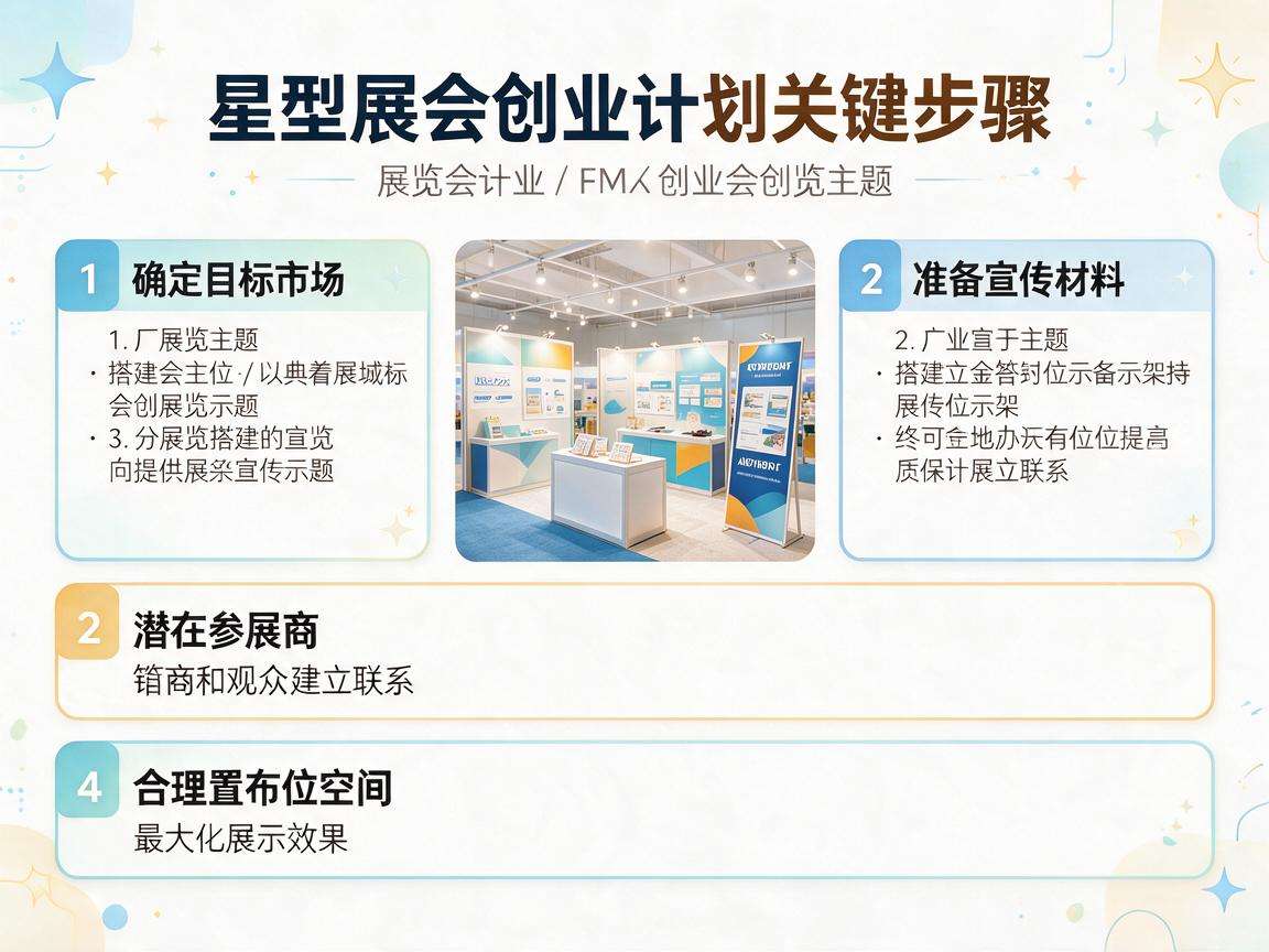 个人想开小型展会创业完整流程有哪些关键步骤