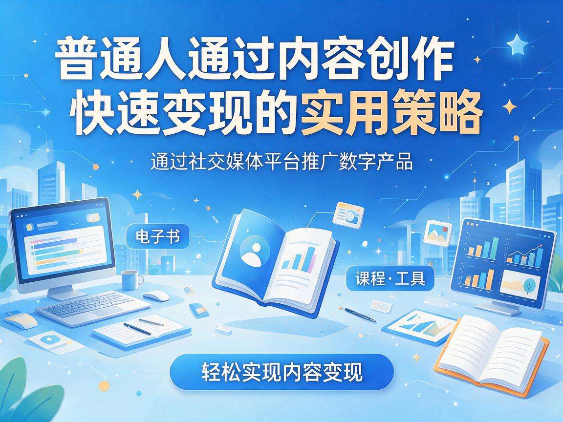 普通人做内容想快速变现都有哪些实用可落地的方法