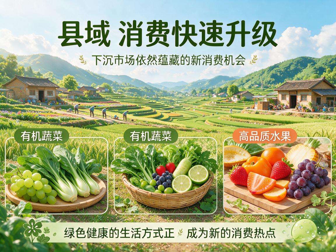 县域消费快速升级当下下沉市场还有哪些未被挖掘的新消费机会