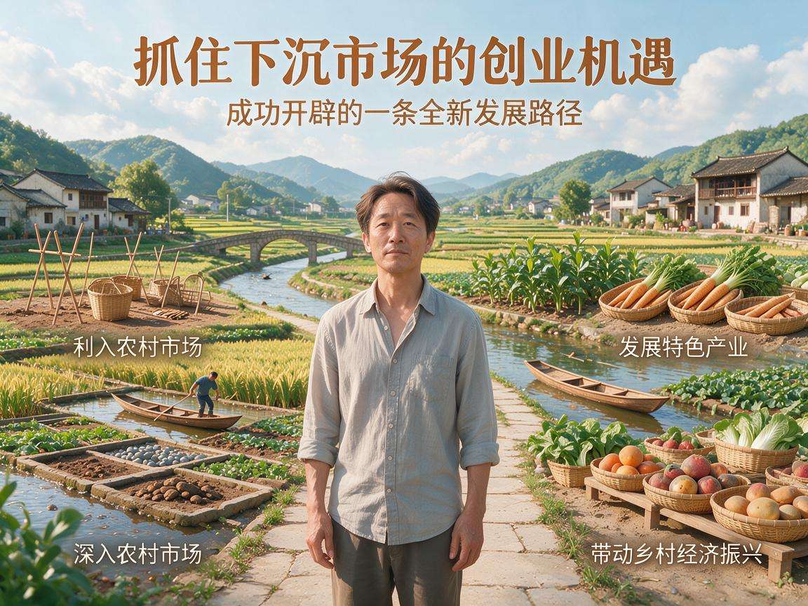 普通人抓下沉市场创业机遇真的能闯出一条全新发展路径吗