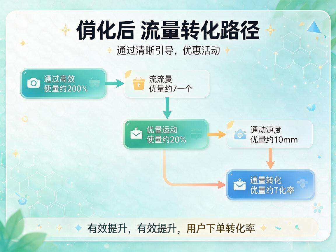 如何优化流量转化路径才能提升用户下单转化率