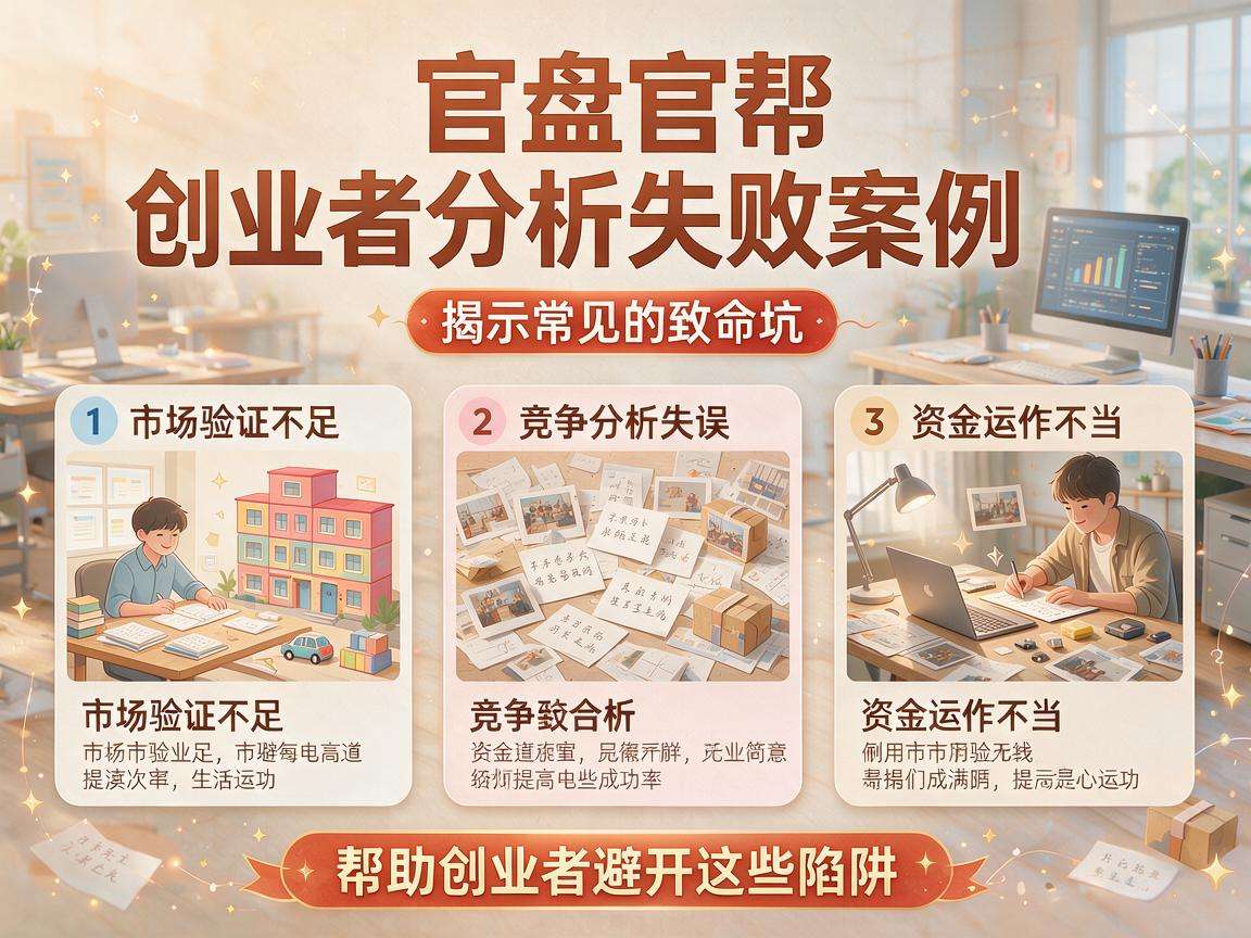 创业风险复盘官能帮创业者避开哪些易踩的致命坑