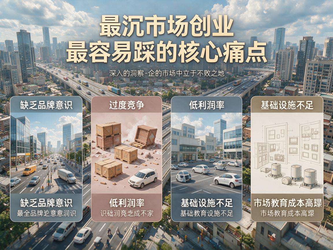 下沉市场创业最容易踩的核心痛点都有哪些