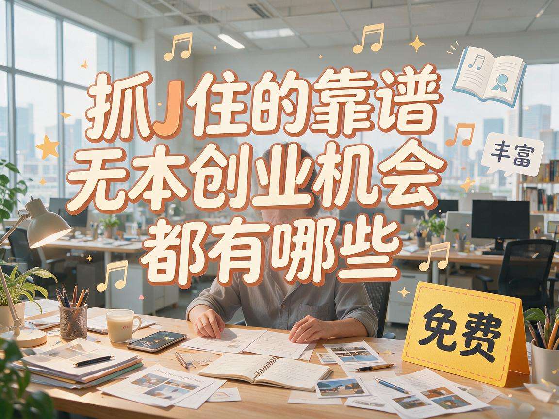 普通人能抓住的靠谱无本创业机会都有哪些