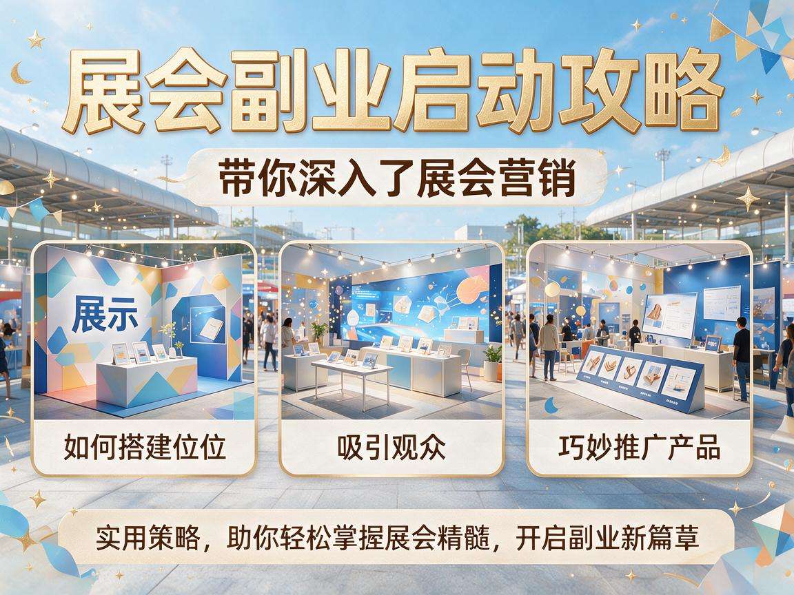 想靠展会赚外快这份展会副业启动攻略能帮到你吗